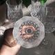 Large crystal glasses