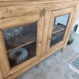Wooden display cabinet