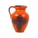 Vintage Orange and Blue Glazed West Germany Vase Carstens 116-2L