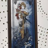 Spring Mirror Alphonse Mucha