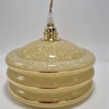 Speckled glass pendant light