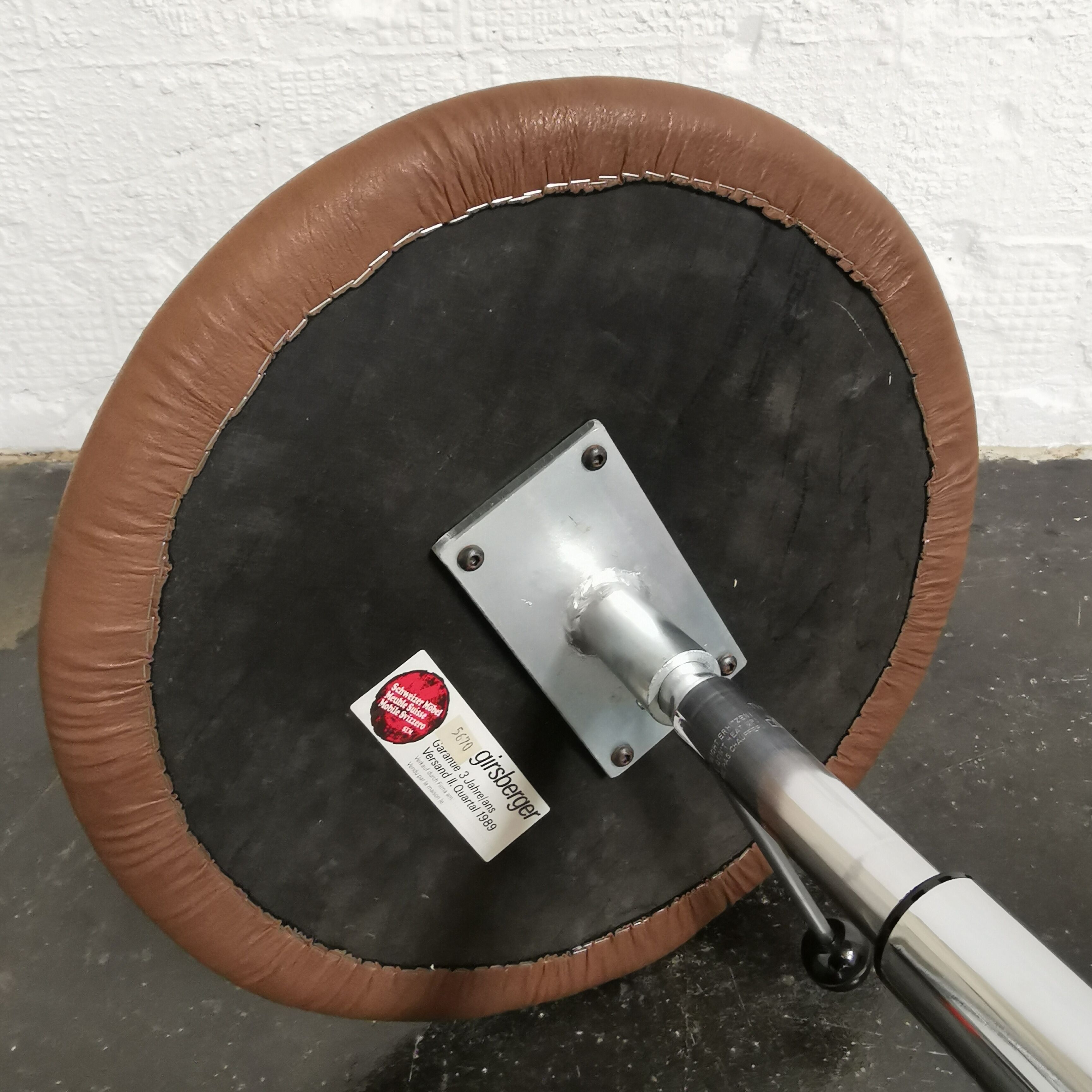 Roller stool, Girsberger, 1980