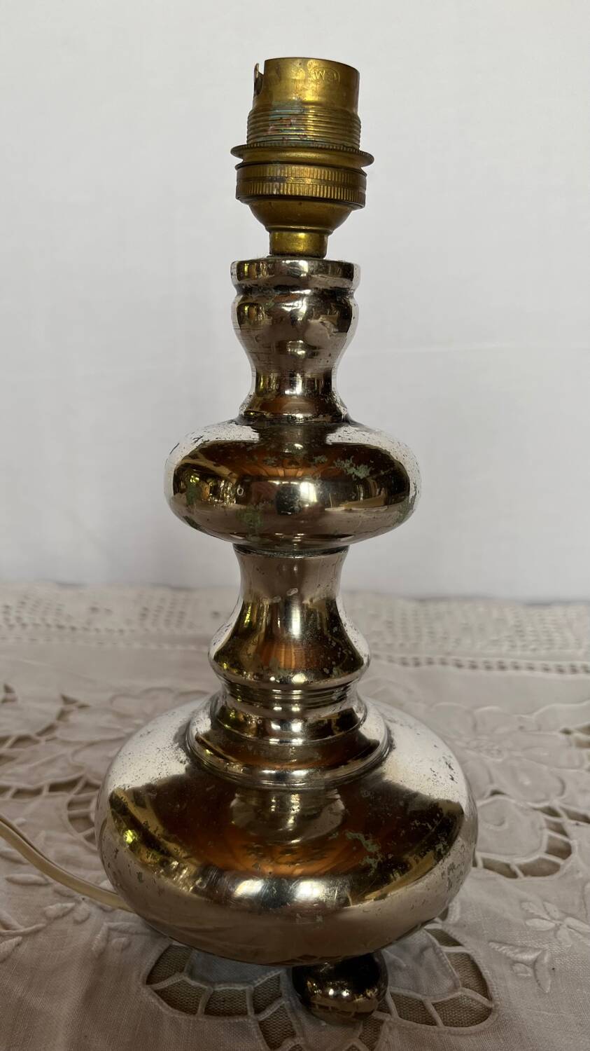 Metal lamp base 50s/60s