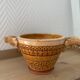Ceramic handle cup