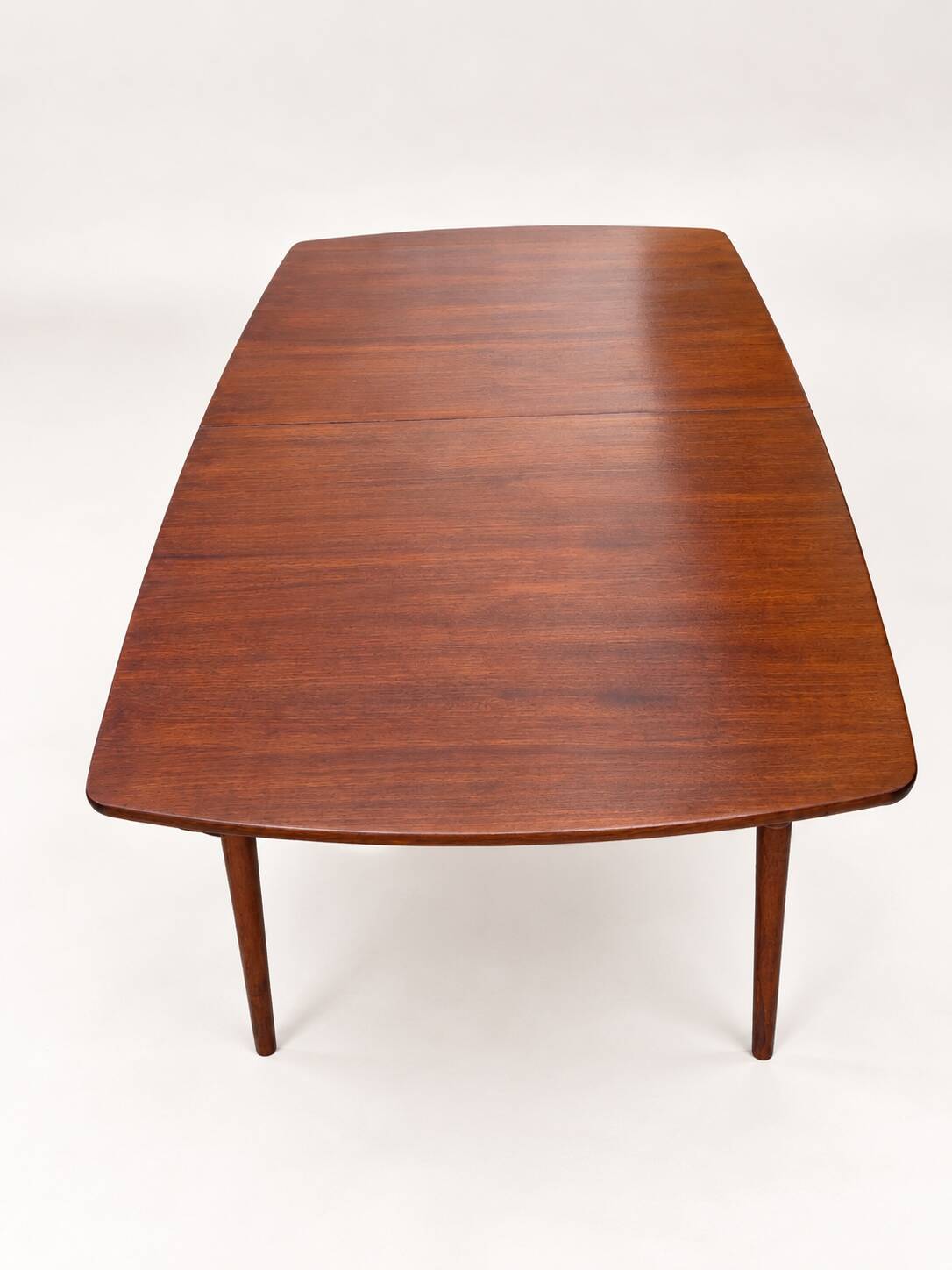 Table à manger extensible vintage en bois – style scandinave années 60