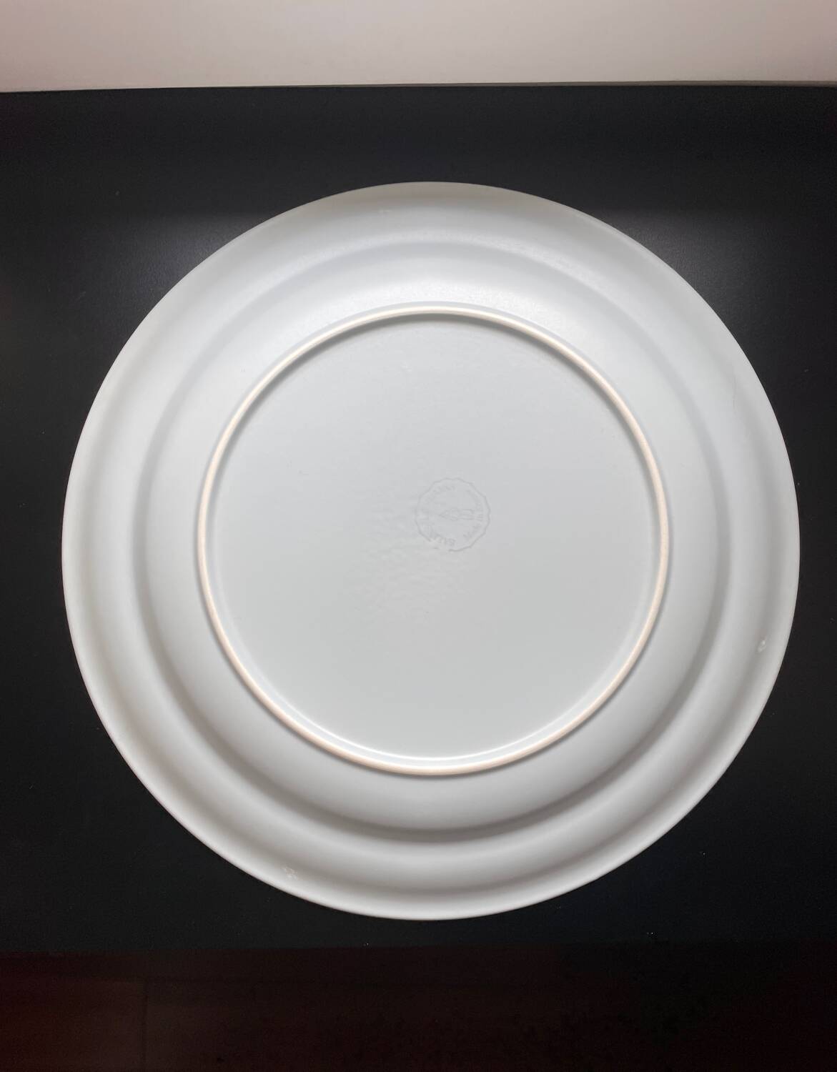 Plat rond 31 cm -Salins les Bains