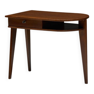 Tripod desk by Jacques Adnet, France, 1950s