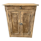 Patinated wooden Parisian sideboard