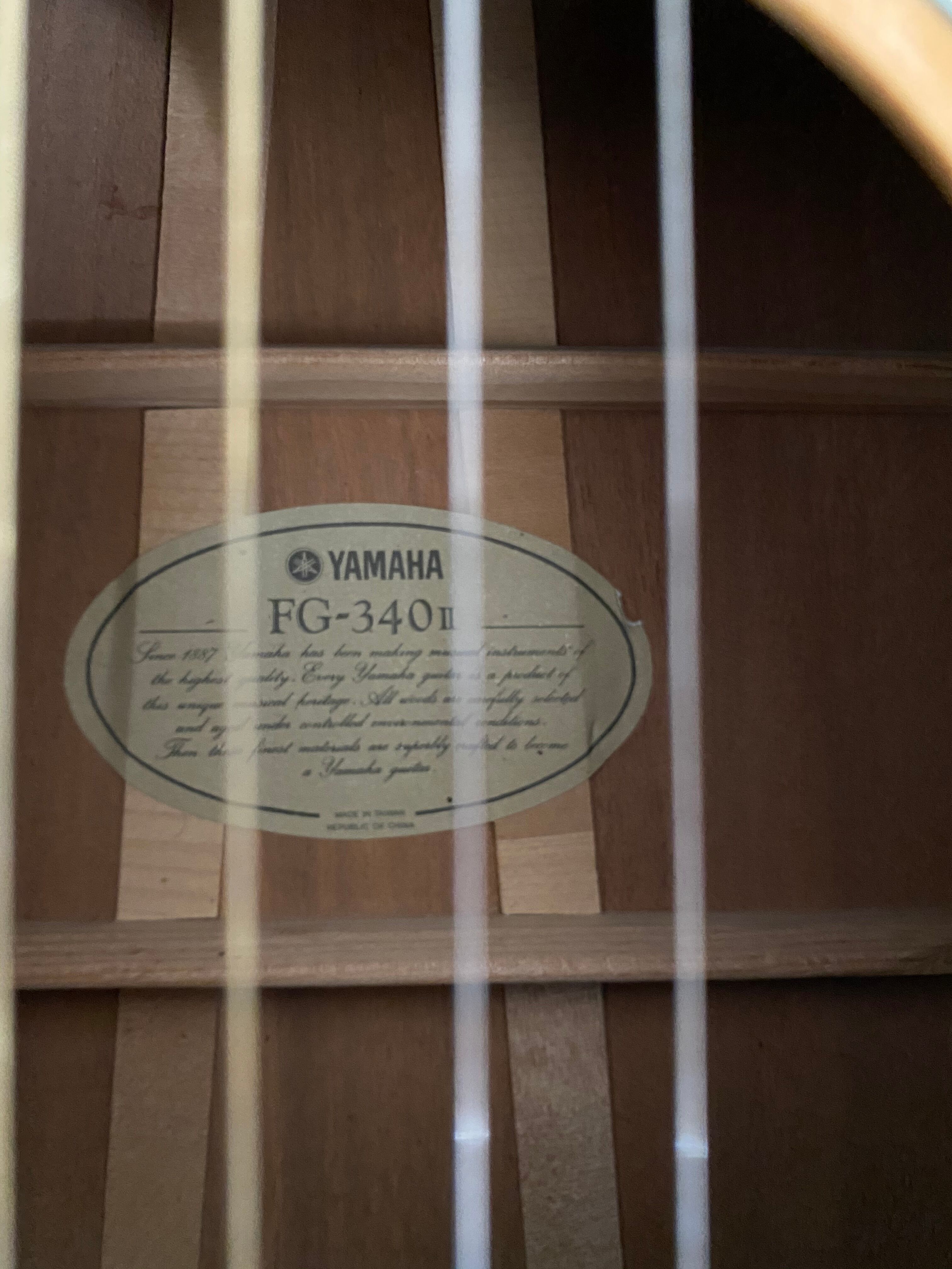 Vintage guitar Yamaha FG 340 II