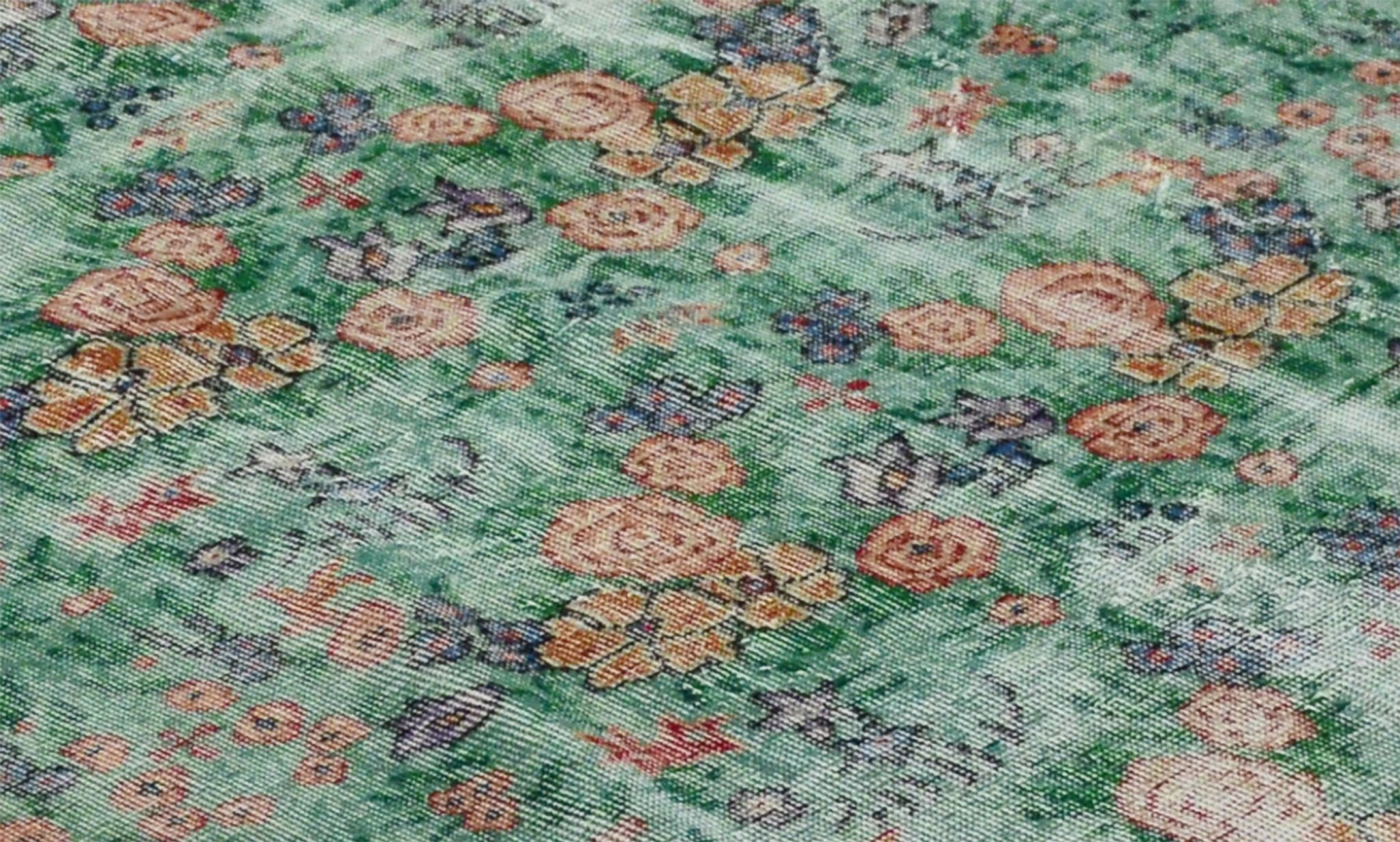 Tapis vintage artisanal d’Anatolie 258 cm x 158 cm