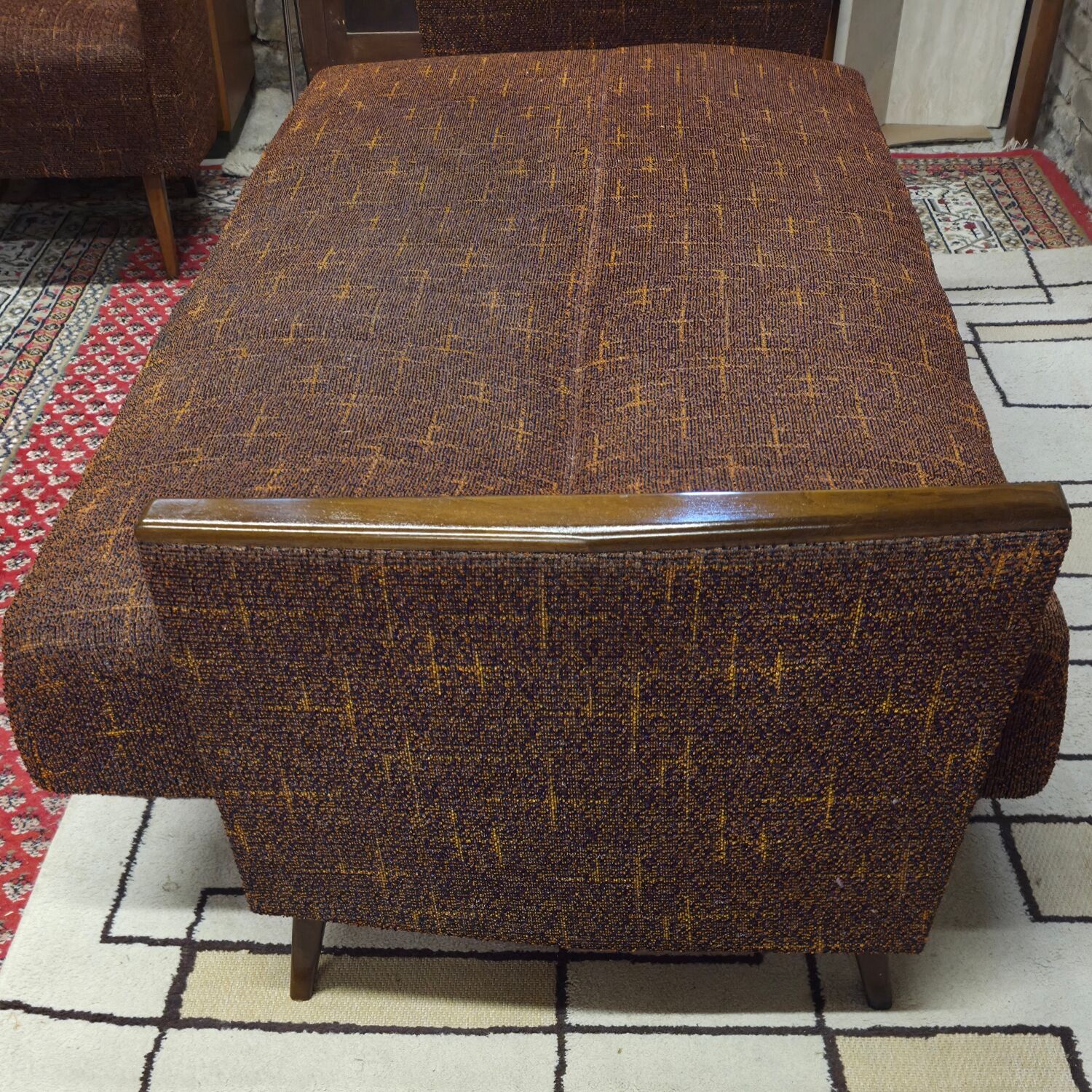 Convertible Scandinavian daybed canapé from the 1970s.