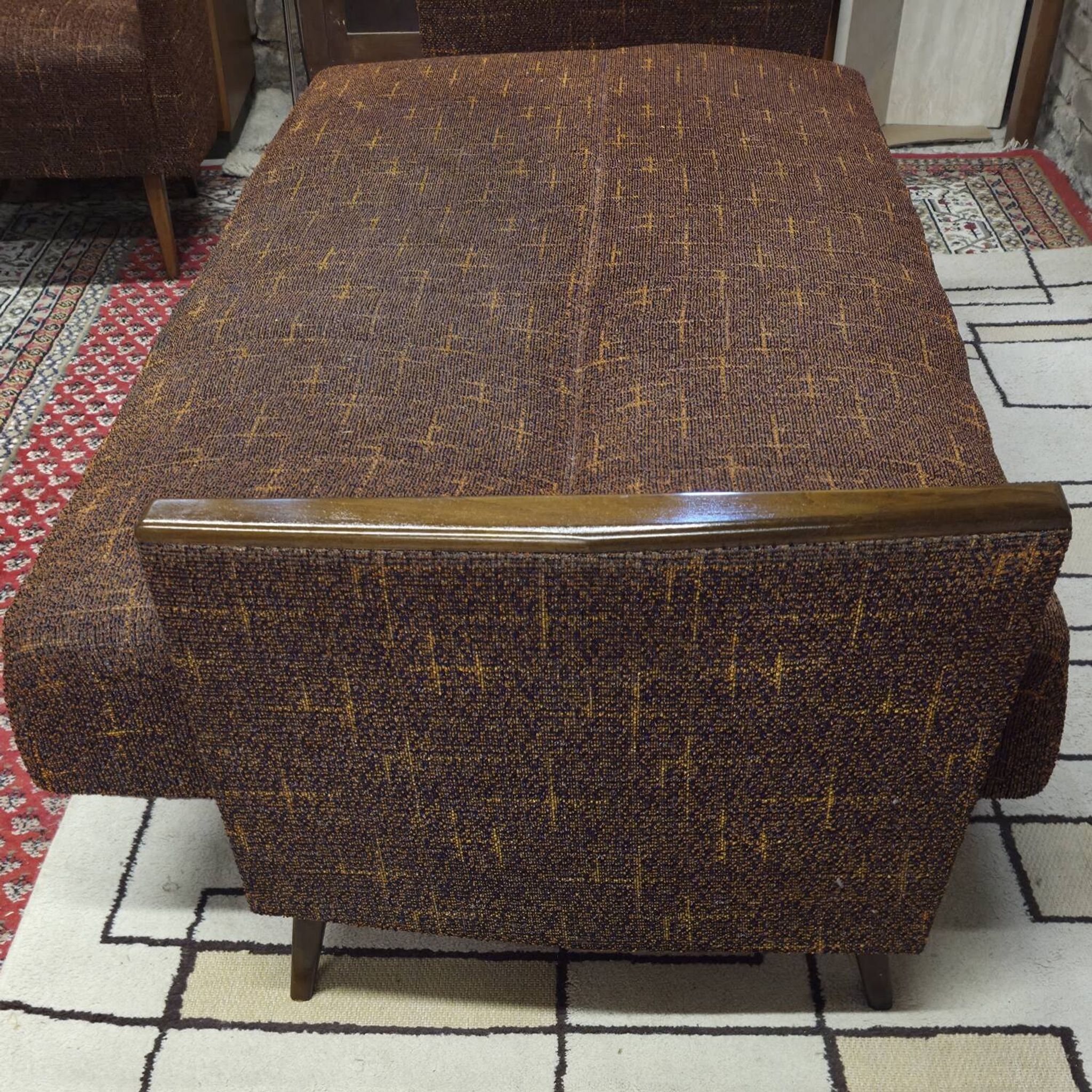 Canapé, daybed scandinave convertible années 1970
