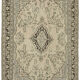 Hand-knotted persian vintage 1970s 246 cm x 346 cm beige wool carpet