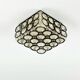 Mid-Century Glass Wall Light or Ceiling Light from Limburg, Germany, 1960s