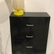 Chiffonnier formica noir