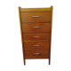 Chiffonier vintage a cinq tiroirs