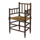 Pair of bobbin chairs