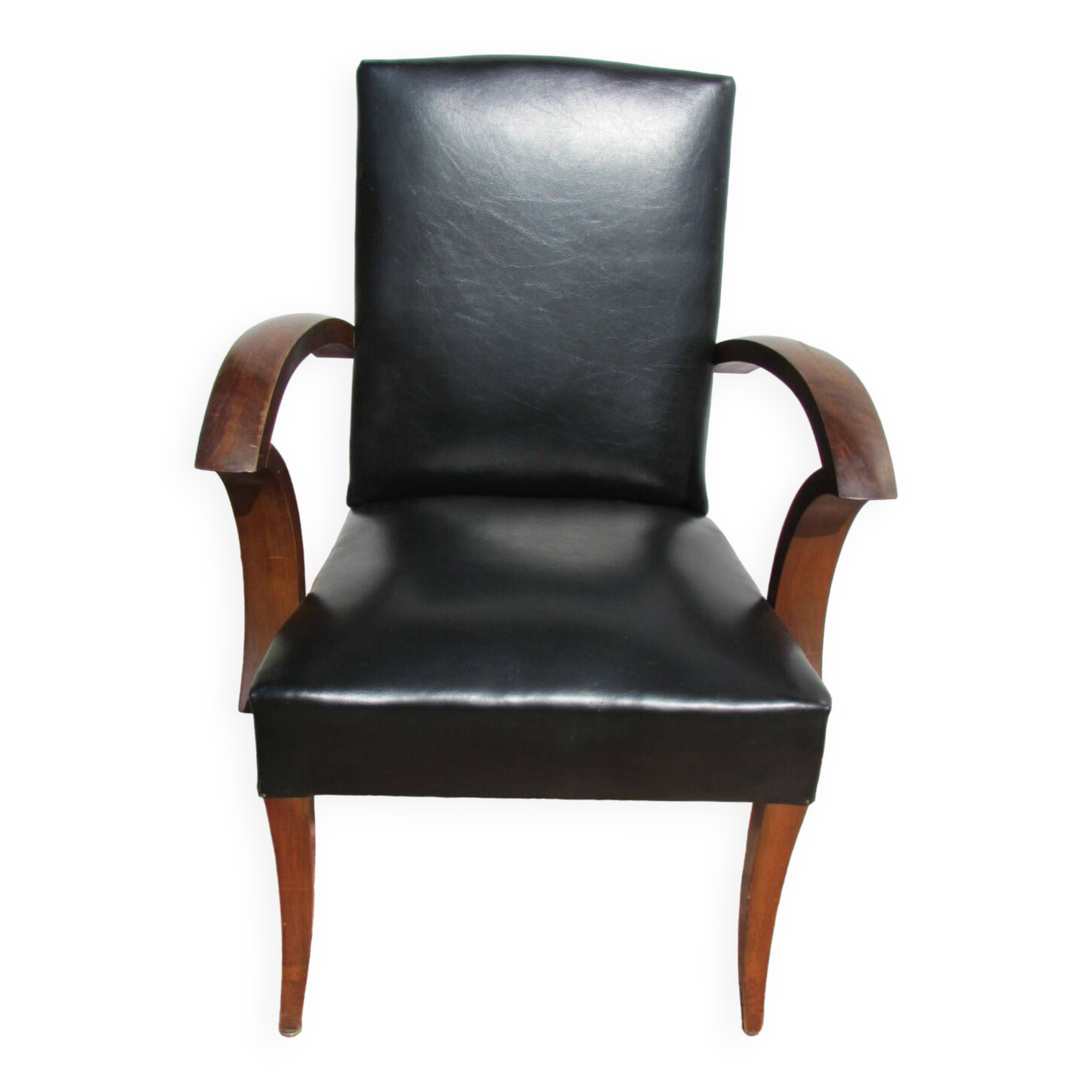 Pair of very chic 1940s bridge armchairs