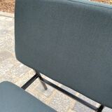 Restored 70s armchair, covered in LVMH fabric