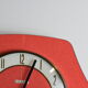 Bayard vintage red clock