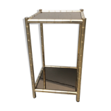 Bamboo side table