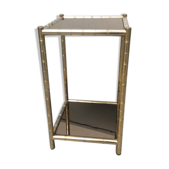 Bamboo side table
