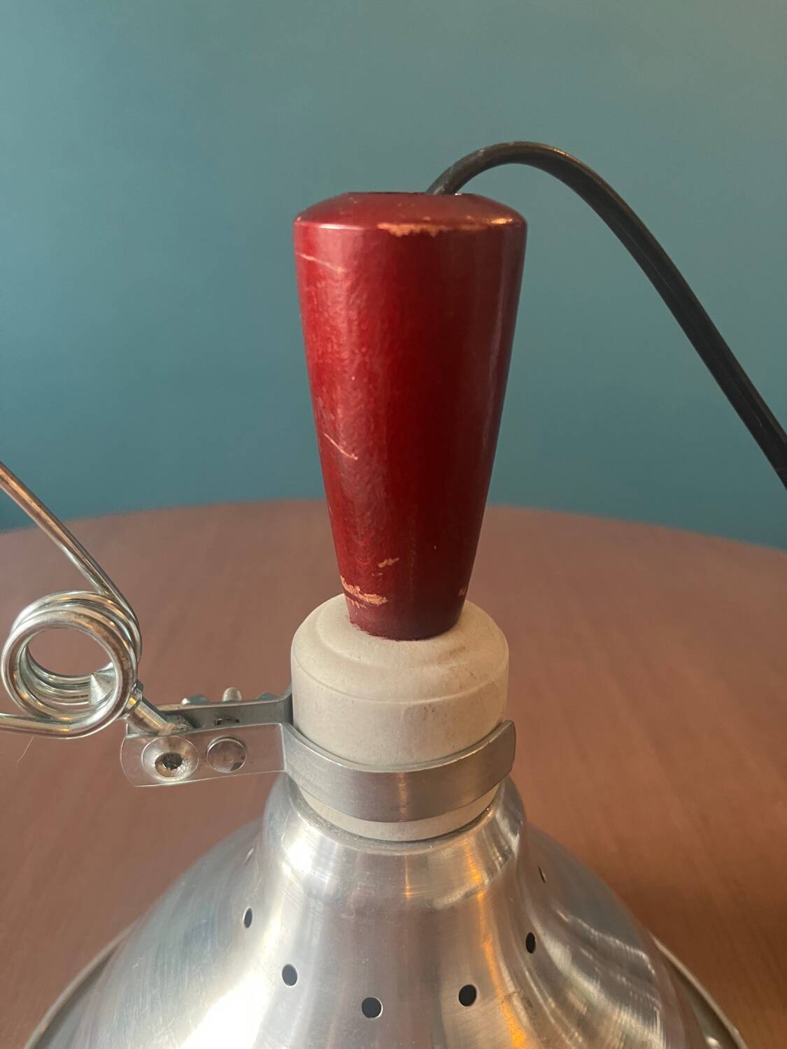 Clamp-on workshop lamp from the 80s