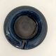 Vintage blue ashtray signed