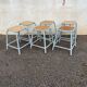 Set de 6 tabourets industriels