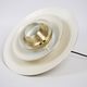 Danish vintage pendant lamp Dania by Kurt Wiborg, Jeka, 1980s