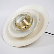 Danish vintage pendant lamp Dania by Kurt Wiborg, Jeka, 1980s