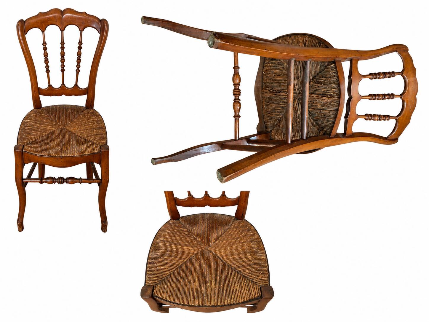 6 Napoleon III period chairs