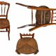 6 Napoleon III period chairs