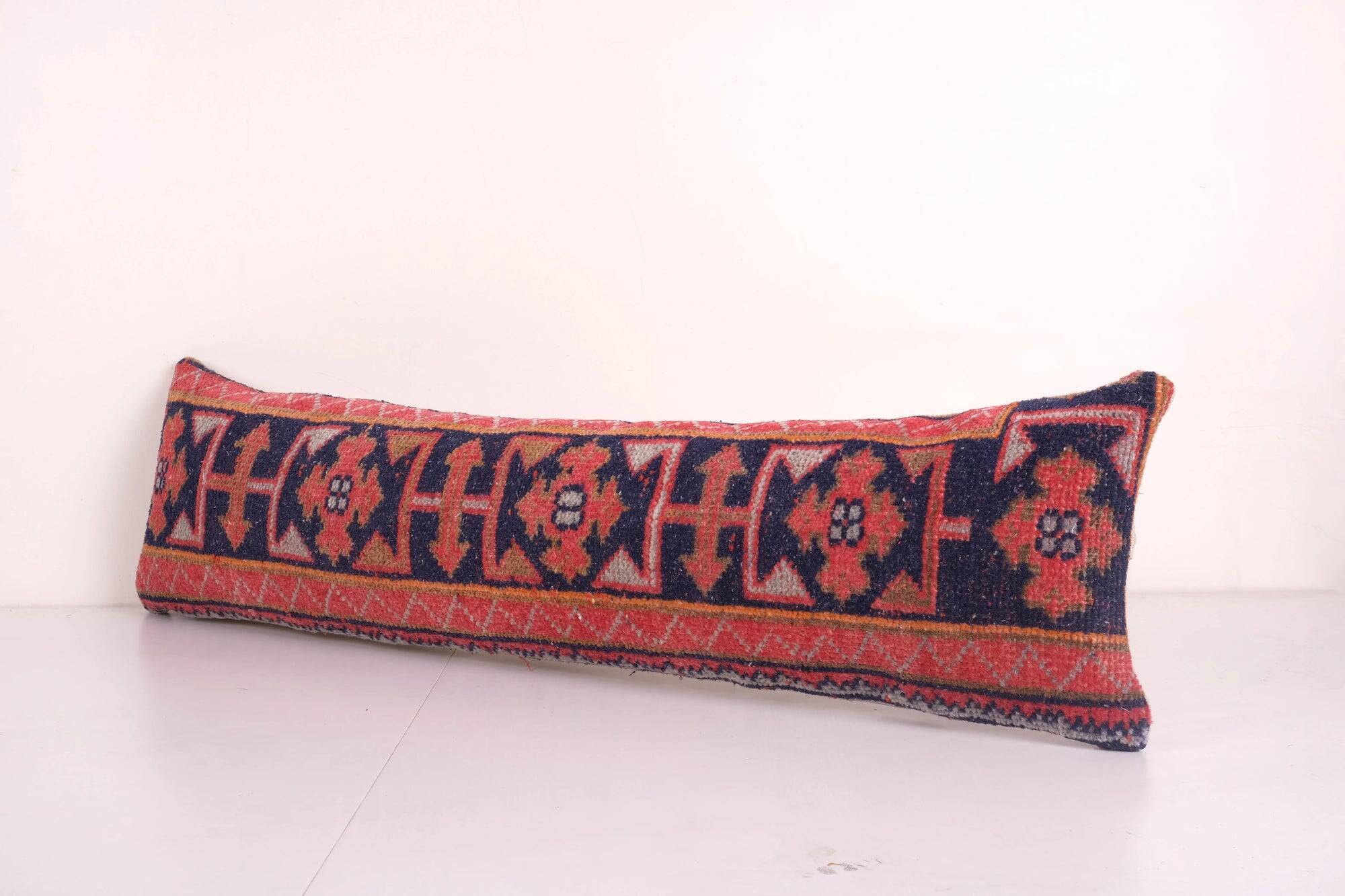 Vintage Turkish cushion cover 28x104 cm