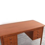 Mid-Century Danish Teak Desk, 1960s.