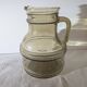 Vintage smoked glass carafe