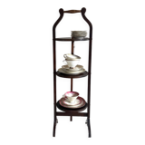 Antique Edwardian cake stand, foldable, 1900