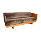 Convertible sofa & double bed model 'GE258' by Hans Wegner for Getama - Denmark - 1960's