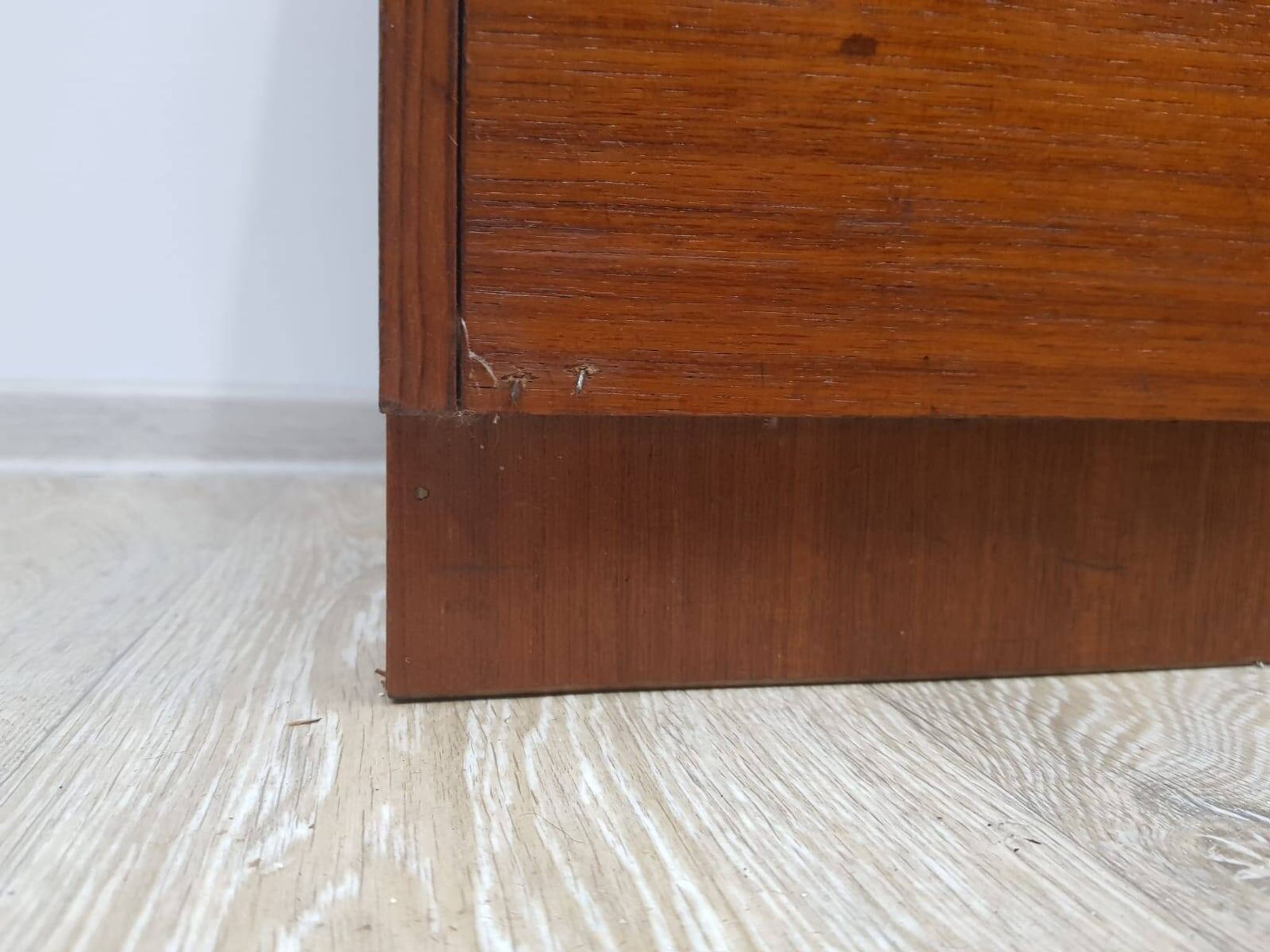 Vintage Teak shoe cabinet, Denmark, 1950s.