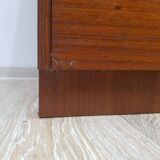 Vintage Teak shoe cabinet, Denmark, 1950s.