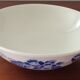 Old hollow dish Moulin des Loups Orchies Blue decorations