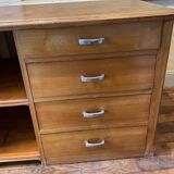 Store counter bank store haberdashery be 4 drawers
