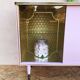Bar cabinet, revamped, vintage 50s-60s