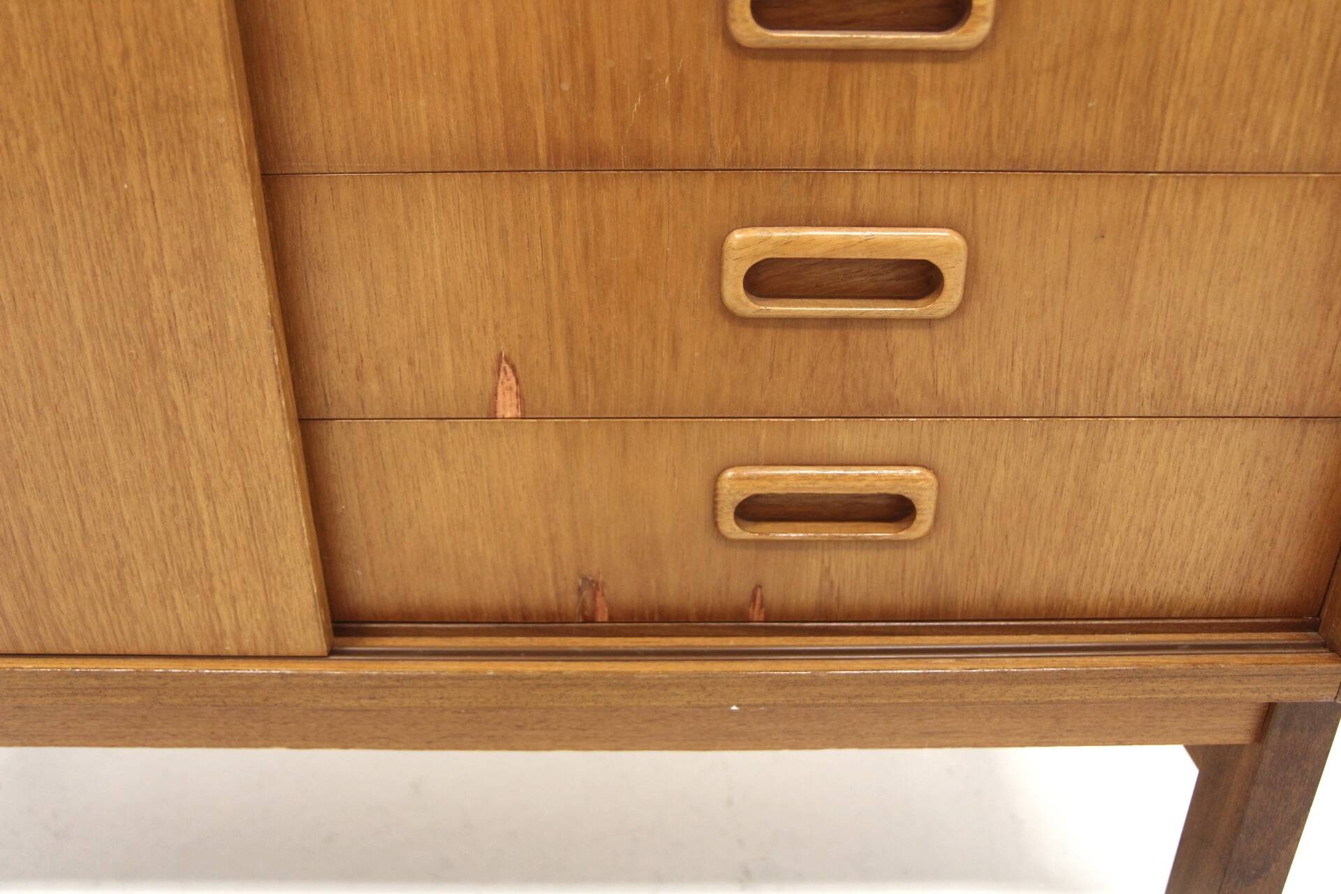 Scandinavian teak library, Sweden, 1960
