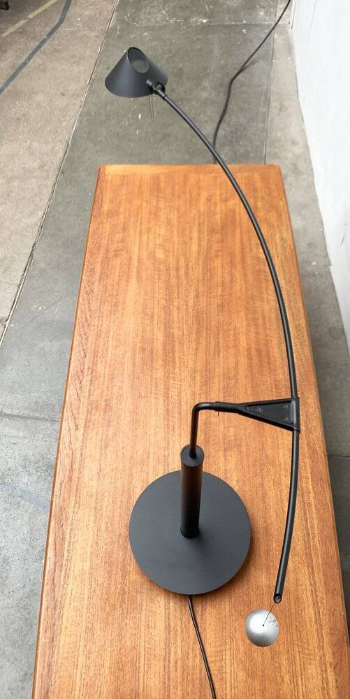 Nestore table lamp, Italian postmodern vintage by Carlo Forcolini for Artemide, 1980s.