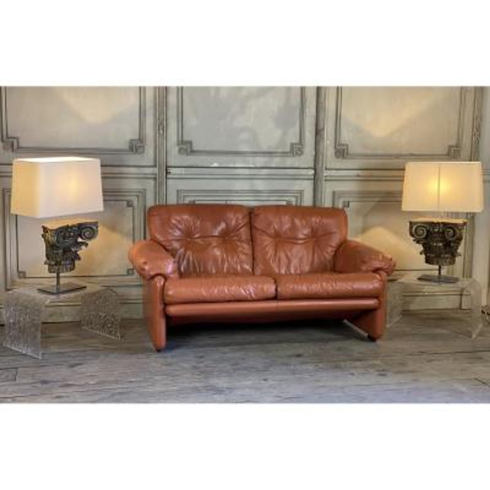 Coronado sofa by Afra and Tobia Scarpa model for C&B, 1971