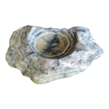 Brutalist onyx ashtray