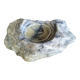 Brutalist onyx ashtray