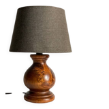 Solid wood vintage country style lamp