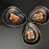 3 Vallauris cups